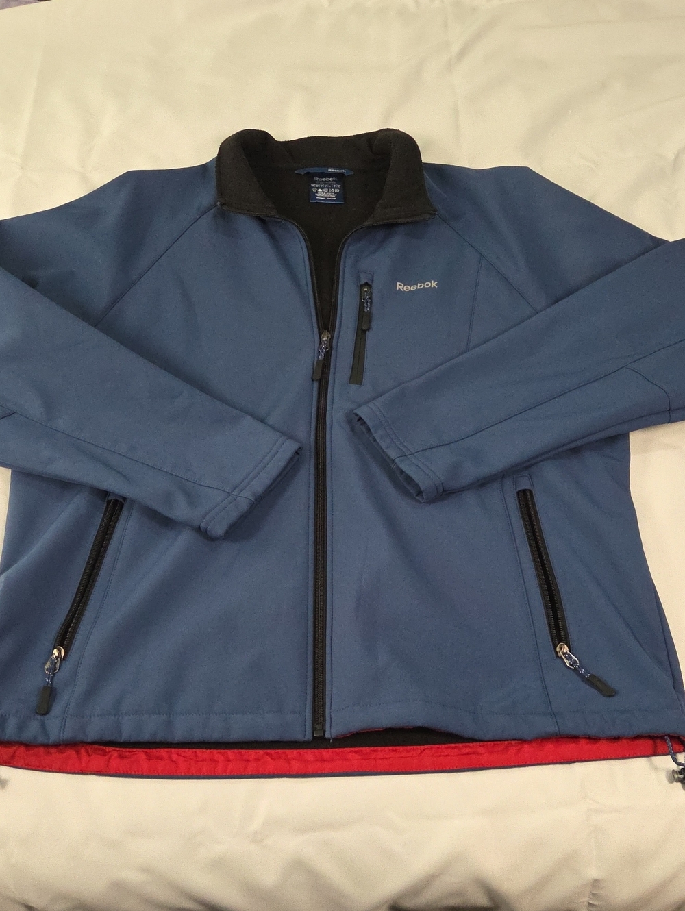 Reebok Men's Slate Blue Performance Softshell Jacket